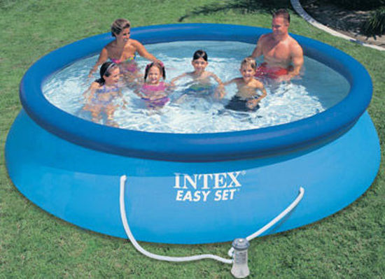 Image de PISCINE INTEX AVEC FILTRE 220V 3.66CM*76CM