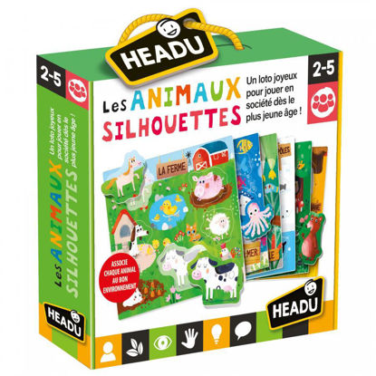 Image de Les animaux silhouettes montessori fr22830
