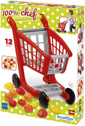 Image de Chariot supermarche garni1225