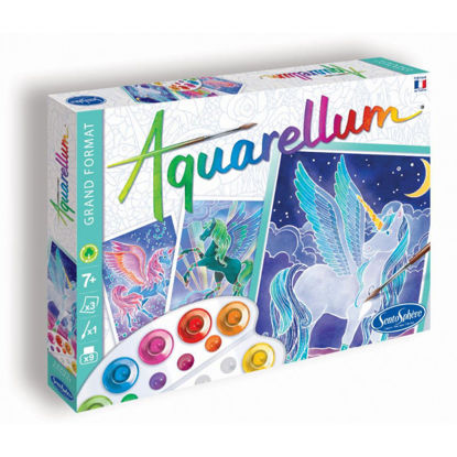 Image de Aquarellum "pegases"