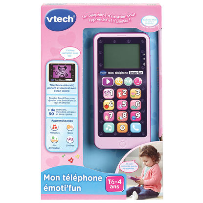 Image de Mon telephone emoti'fun rose