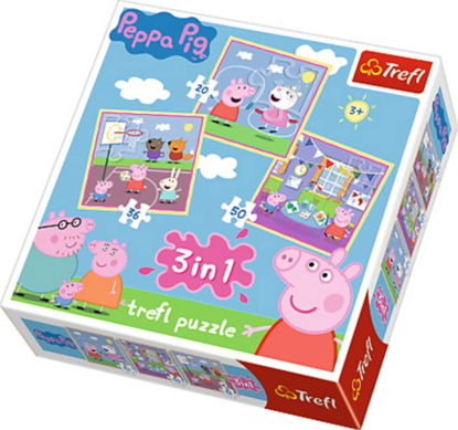 Image de PUZZLE 3EN1 PEPPA PIG 34849