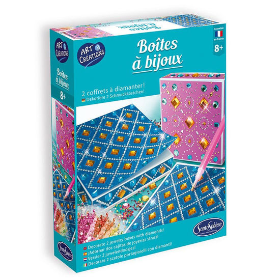 Image de BOITES A BIJOUX PIERRES STRASS