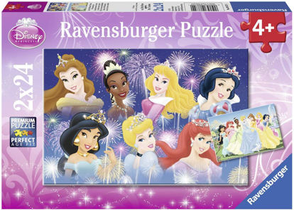 Image de PUZZLE 2*24 DISNEY PRINCESSE 8872