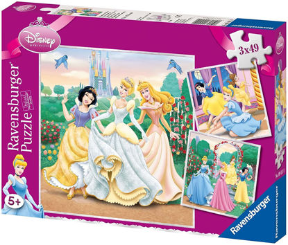 Image de 3 PUZZLES LES PRINCESSES 09411