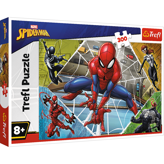 Image de PUZZLES 300 BRILLIANT SPIDERMAN 23005