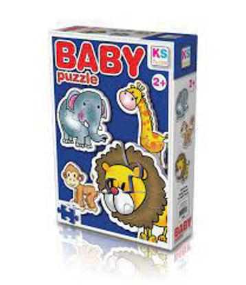 Image de PUZZLE BEBE LA JUNGLE