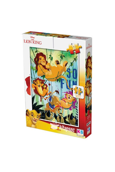 Image de PUZZLE ROI LION 50PCS