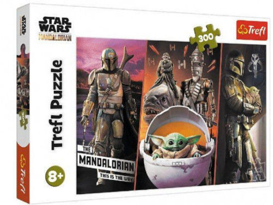 Image de PUZZLES 300 THE SECRET BABY YODA 23002