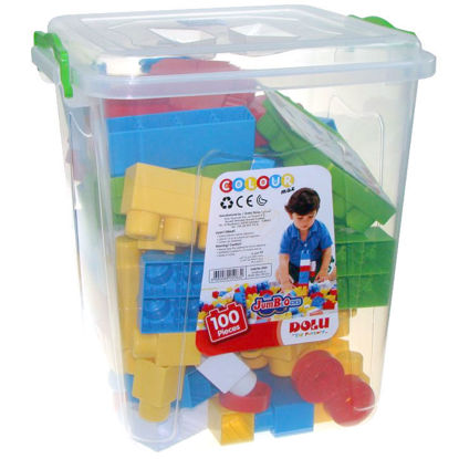 Image de 100 PCS JUMBO BLOCKS DANS BOITE