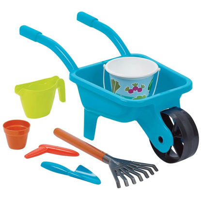 Image de BROUETTE DE PLAGE ET DE JARDIN GARNIE ECOIFFIER