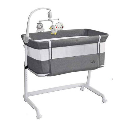 Image de BERCEAU LIT COTE MAMAN  GRIS