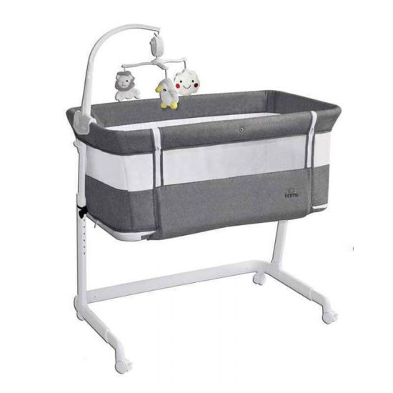 Image de BERCEAU LIT COTE MAMAN  GRIS