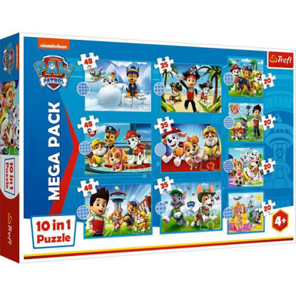 Image de Puzzle 10in1 PAW PATROL 96001