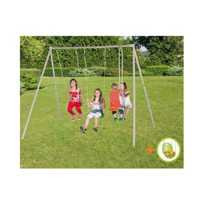 Image de PORTIQUE METAL 2M20 PAUL J-11463P8 LOUISE J-11462 + SIEGE BEBE J-9610