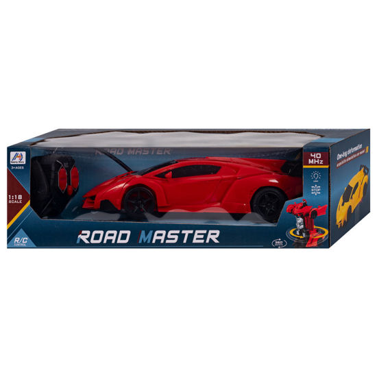 Image de Voiture R/C transformable 1:18 rechargable no: