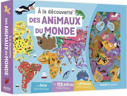 Image de A LA DECOUVERTE DES ANIMAUX DU MONDE COFFRET MAGNETIQUE
