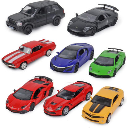 Image de PRES BTE/VOITURES LICENSE - ASS 8 METAL ET PLASTIQUE -1/32 RETROFRICTION