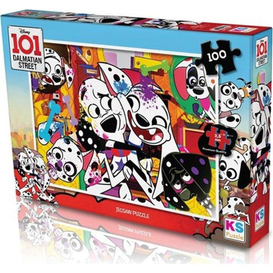 Image de PUZZLE 100 PCS 101 DALMATIENS