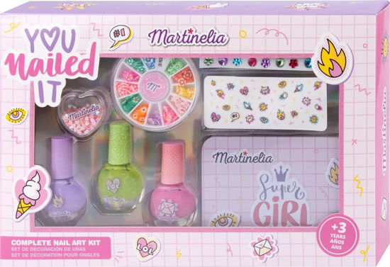 Image de MARTINELIA SUPER GIRL NAIL ART AND TIN BOX SET