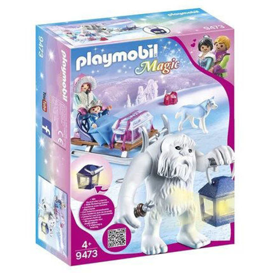 Image de YETI AVEC TRAINEAU