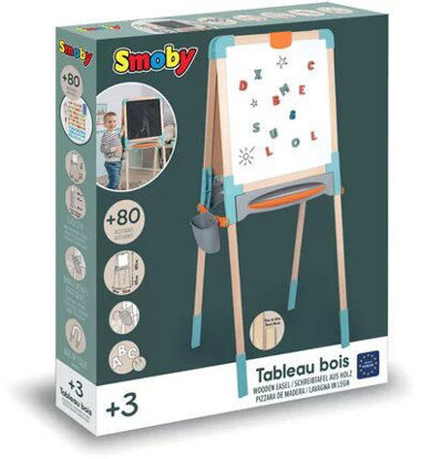 Image de TABLEAU PLASTIQUE BLEU + LETTRES 410626