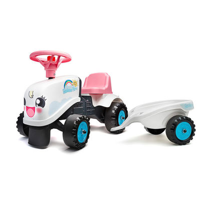 Image de Porteur tracteur Rainbow Farm avec remorque