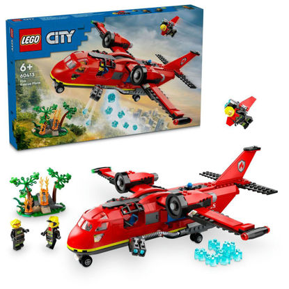 Image de LEGO L'AVION DE SAUVAGE DES POMPIERS 60413