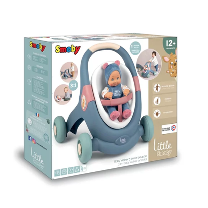 Image de BABY WALKER 3 EN 1 + POUPON 140308