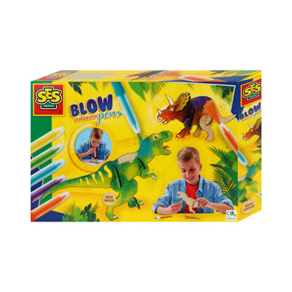 Image de Blow airbrush pens - Dinosaures