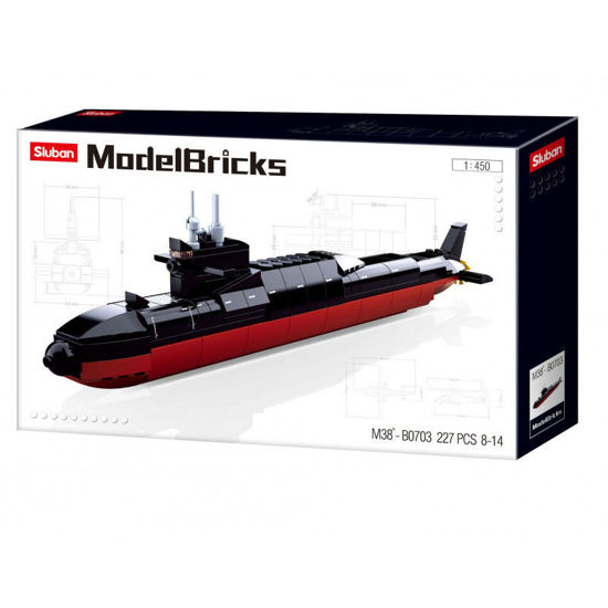 Image de Sluban - 094 Strategic Submarine 1:450