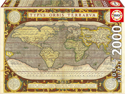 Image de puzzle 2000 pcs planisphere 19620