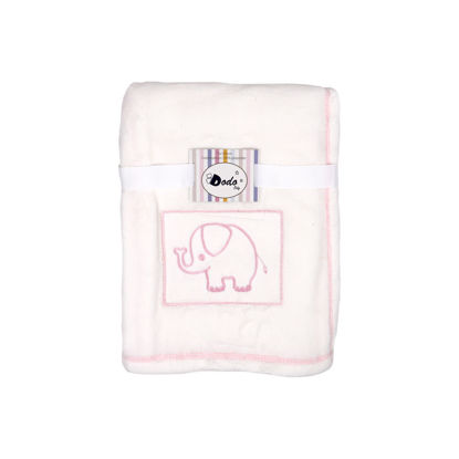 Image de PLAID ELEPHANT BLUE
