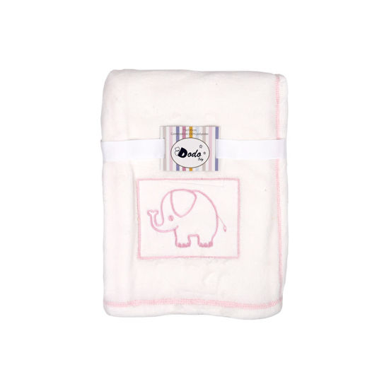 Image de PLAID ELEPHANT BLUE