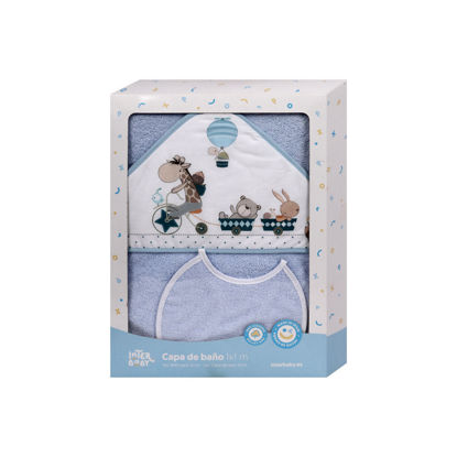 Image de SORTIE DE BAIN 1M/1M+BAVOIR BLEU