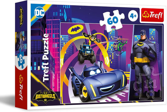 Image de PUZZLES 60 BATMAN AND THIS VEHICLES 17400