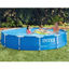 Image de PISCINE INTEX avec Cadre en métal Bleu Sans épurateur  366 x 76 cm REF28210