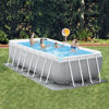 Image de PISCINE INTEX 26792NP  Piscine hors-sol gris clair  avec épurateur  4.88M X 2.44M X 1.07M .