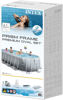 Image de PISCINE INTEX  OVALE  hors-sol gris  avec épurateur 6.1M X 3M X 1.22M 26798NP