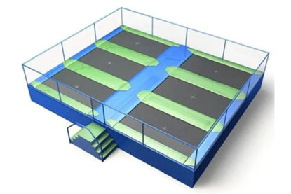 Image de TRAMPOLINE 6 PISTES  PROFESSIONEL