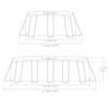 Image de PISCINE INTEX OVALE  5.03M X 2.74M X 1.22M  26796NP