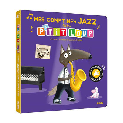 Image de MES COMPTINES JAZZ AVEC P'TIT LOUP