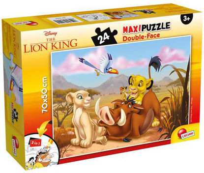 Image de PUZZLE DF SPUER MAXI 24 PCS LION KING 74105