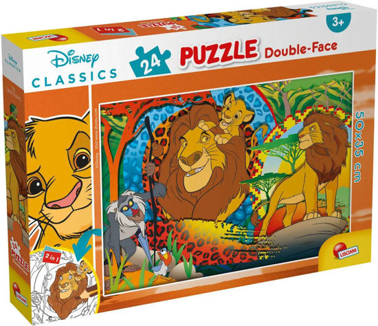 Image de PUZZLE DF+24PCS ROI LION 86498