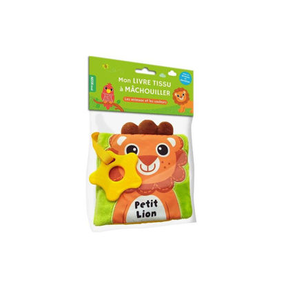 Image de LIVRE TISSU -PETIT LION