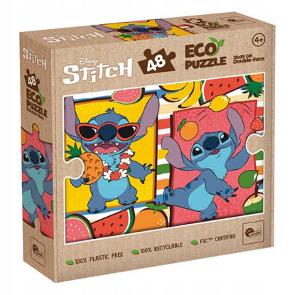 Image de ECO PUZZLE MINI DF 48 PCS STITCH 111114