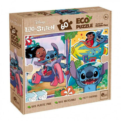 Image de ECO PUZZLE DF 60 PCS STITCH 111183