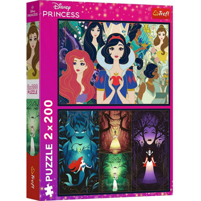 Image de PUZZLES 2X200 ENCHANTING PRINCESSES 13317