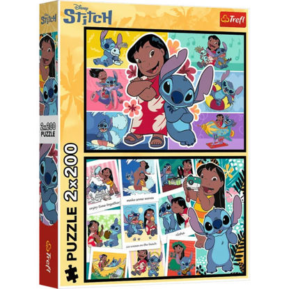 Image de PUZZLES 2X200 DISNEY LILO ET STITCH 13334