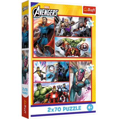 Image de PUZZLE 2X70 MARVEL THE AVENGERS 34439